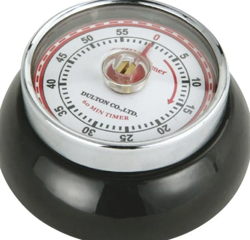 Analog kökstimer, svart - Zassenhaus