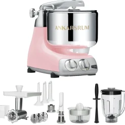 Ankarsrum Assistent Cloudy Pink + Tillbehörspaket Deluxe