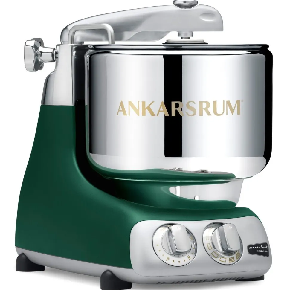 Ankarsrum Assistent Forest Green + Tillbehörspaket Deluxe