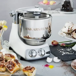 Ankarsrum Assistent Glossy White + Tillbehörspaket Deluxe