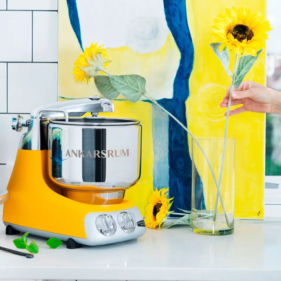 Ankarsrum Assistent Sunbeam Yellow + Tillbehörspaket Deluxe