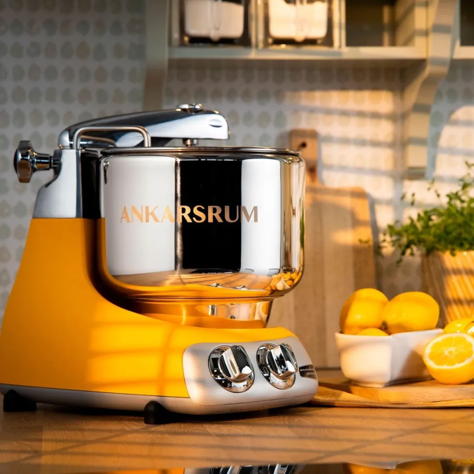 Ankarsrum Assistent Sunbeam Yellow + Tillbehörspaket Deluxe