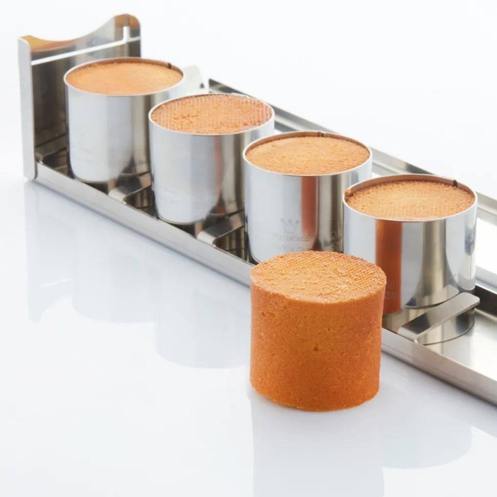 Bakform, Formset med 5 x Mini Cylinder - Martellato