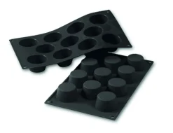 Bakform i silikon SF022, 11 minimuffins - Martellato