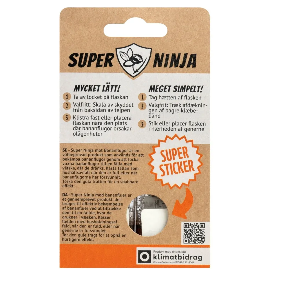 Bananflugefälla - Super Ninja