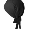 Bandana One-size, 97/3% polyester/bomull, svart - Segers