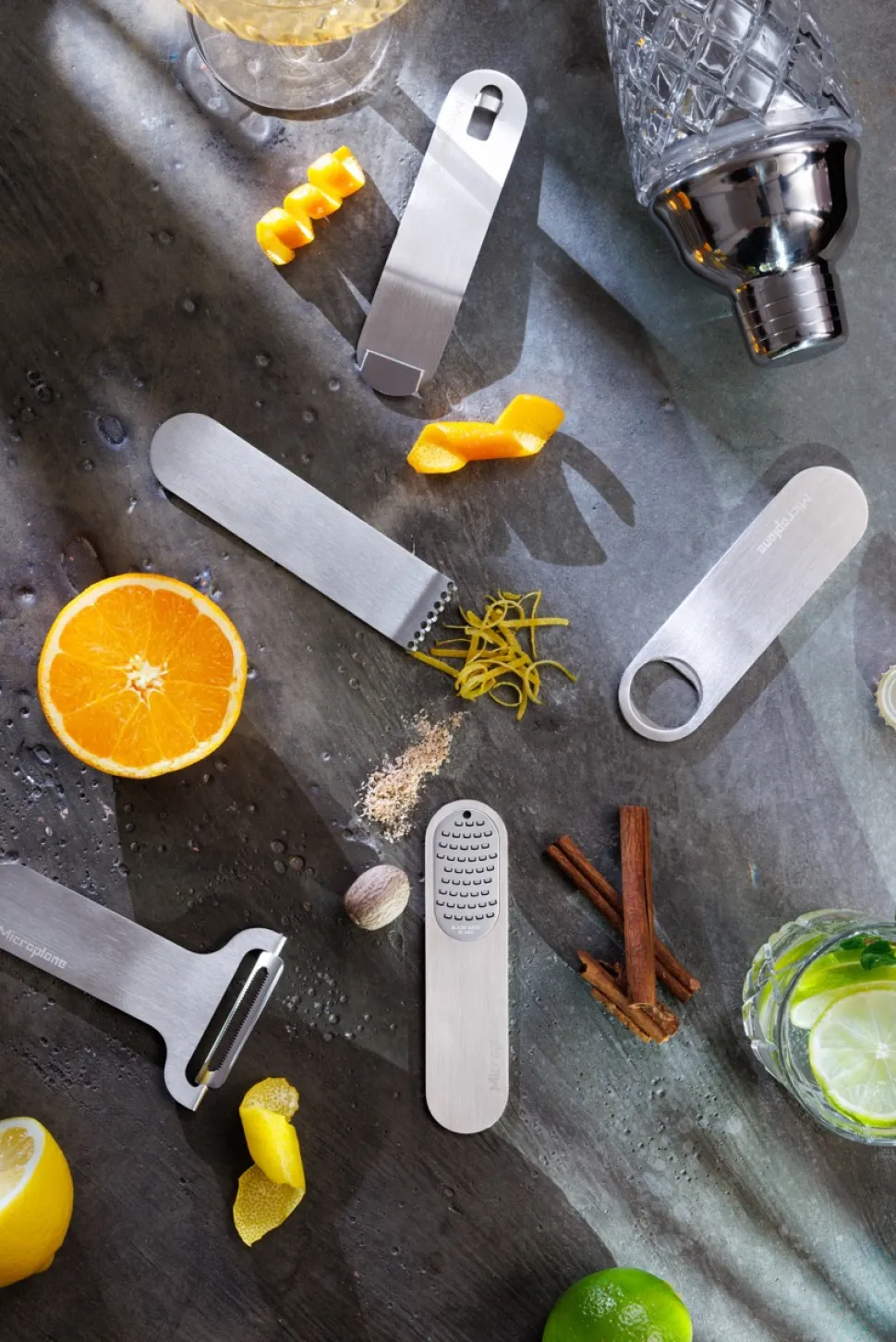 Barredskap, Style Line, Valnöt - Microplane