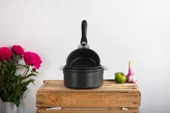 Belagd kastrull med avtagbara handtag, Cookway - Cristel