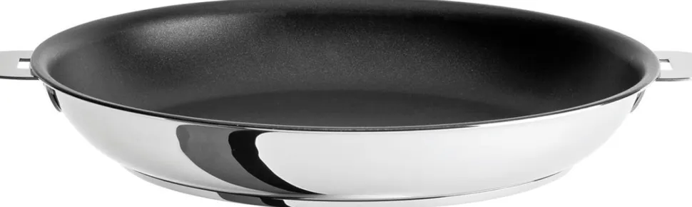 Belagd stekpanna, avtagbart handtag, Casteline - Cristel - 30 cm
