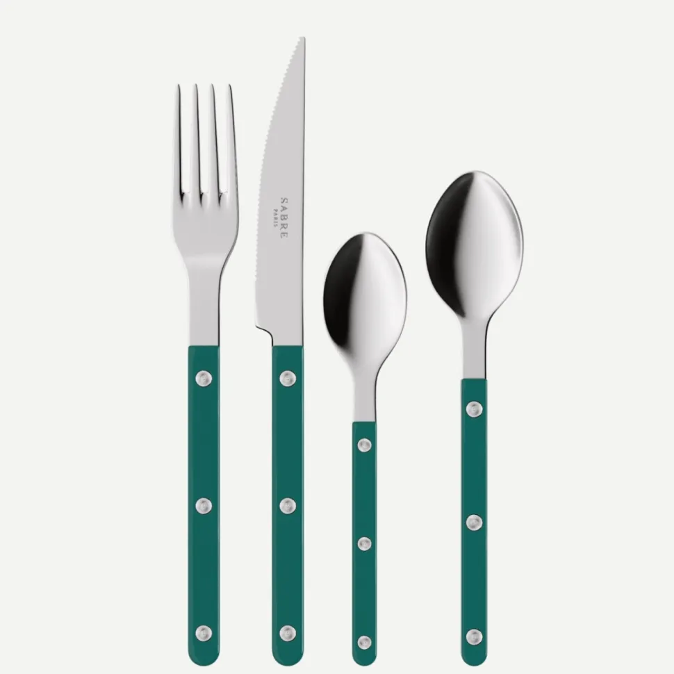Bestickset, 24 delar, Bistrot, Aquamarine - Sabre Paris