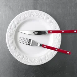 Bestickset, 24 delar, Bistrot, Burgundy - Sabre Paris