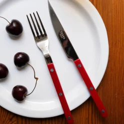 Bestickset, 4 delar, Bistrot, Burgundy - Sabre Paris