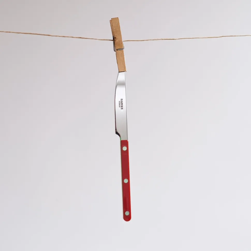 Bestickset, 4 delar, Bistrot, Burgundy - Sabre Paris