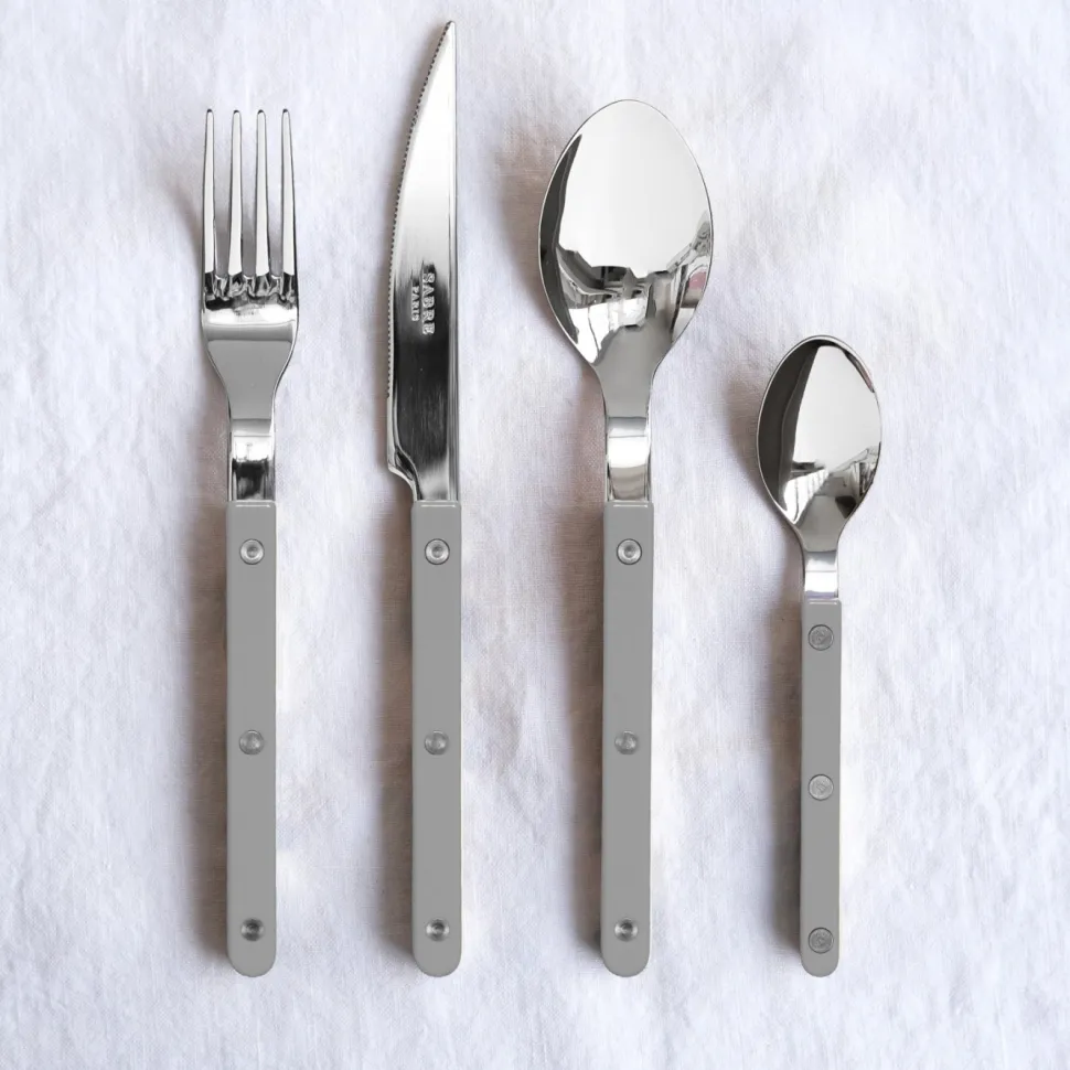 Bestickset, 24 delar, Bistrot, Grey - Sabre Paris