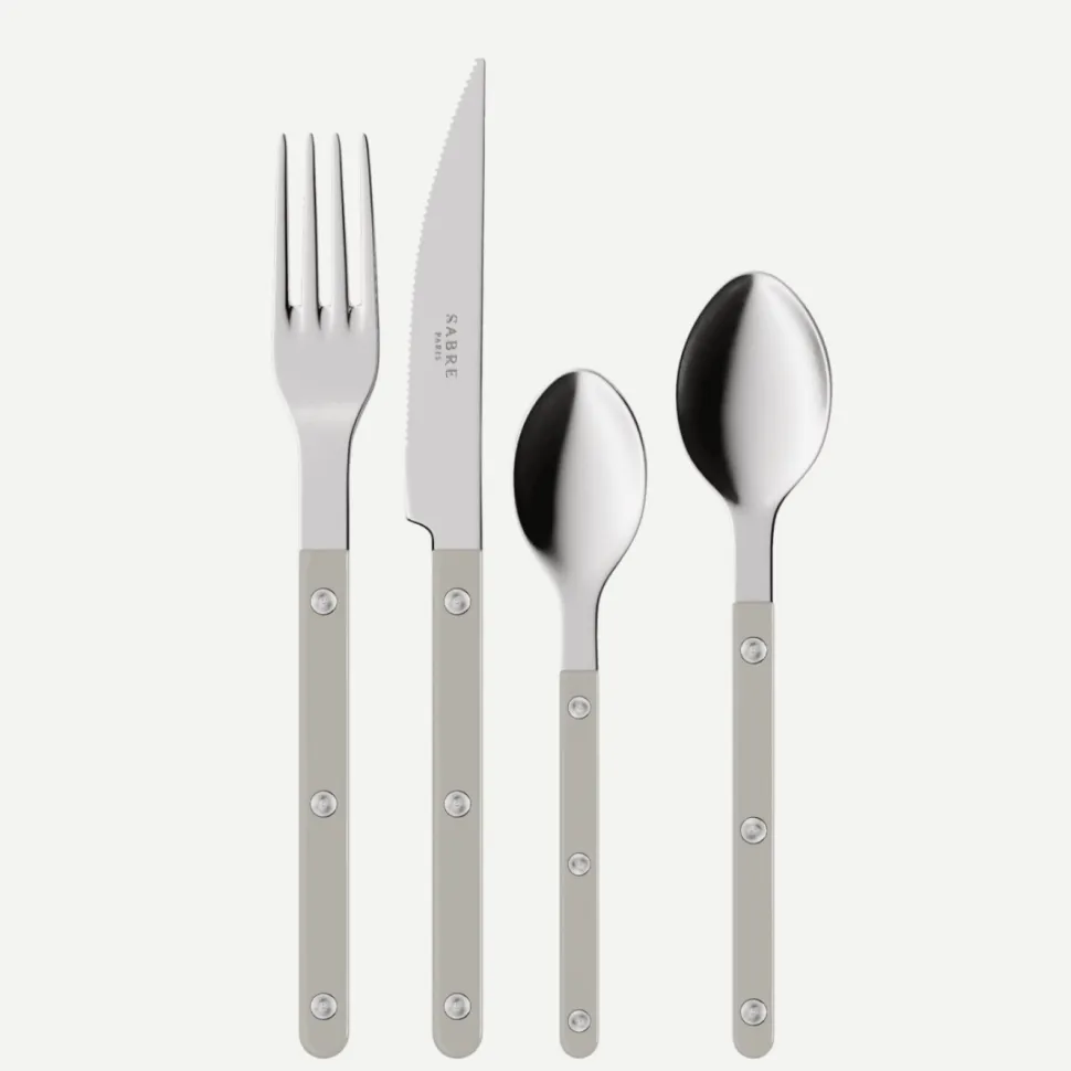 Bestickset, 24 delar, Bistrot, Grey - Sabre Paris