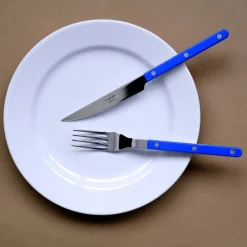 Bestickset, 24 delar, Bistrot, Lapis blue - Sabre Paris