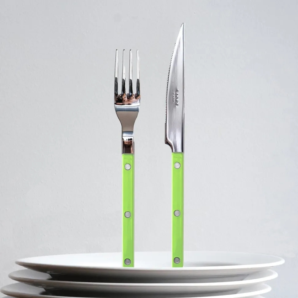 Bestickset, 4 delar, Bistrot, Lime - Sabre Paris