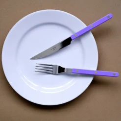 Bestickset, 4 delar, Bistrot, Mauve - Sabre Paris