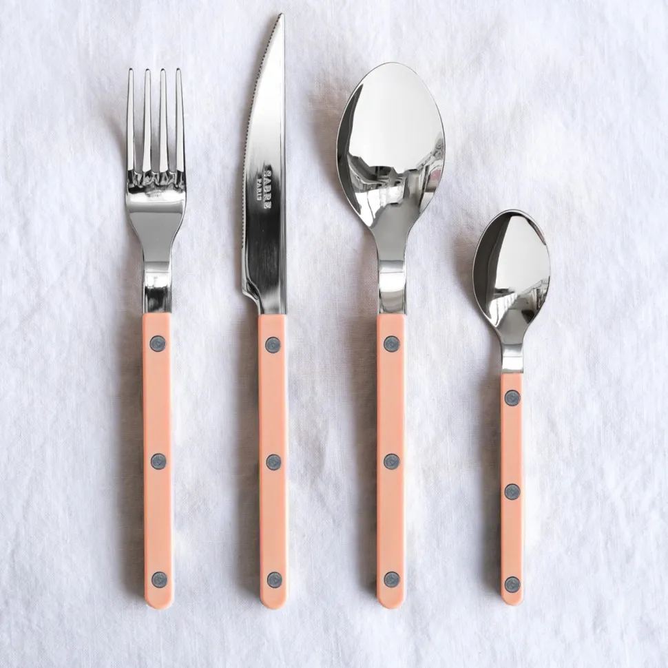 Bestickset, 4 delar, Bistrot, Nude Pink - Sabre Paris