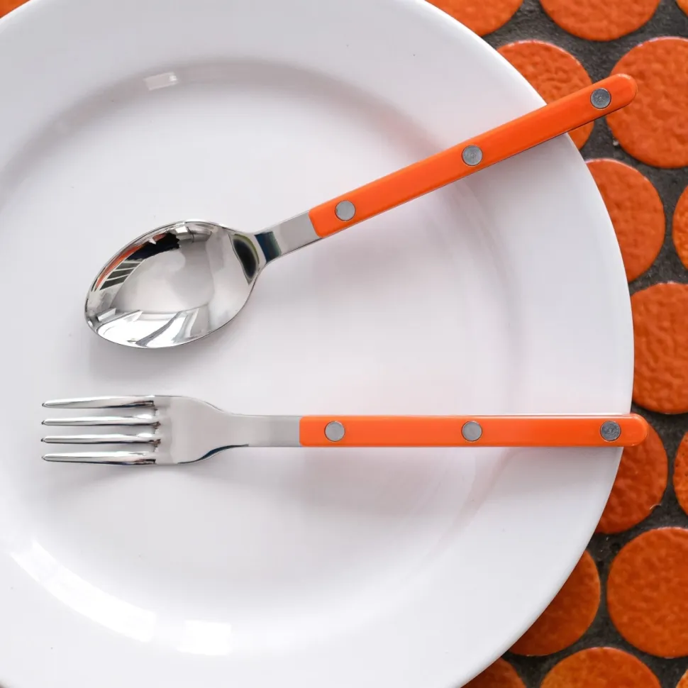 Bestickset, 4 delar, Bistrot, Orange - Sabre Paris