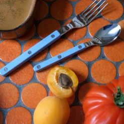 Bestickset, 4 delar, Bistrot, Pastell Blue - Sabre Paris
