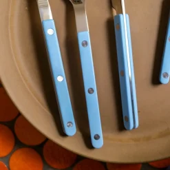Bestickset, 4 delar, Bistrot, Pastell Blue - Sabre Paris