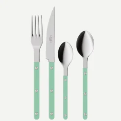 Bestickset, 24 delar, Bistrot, Pastel green - Sabre Paris