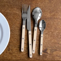 Bestickset, 24 delar, Bistrot Pearly, Pearl - Sabre Paris