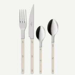 Bestickset, 24 delar, Bistrot Pearly, Pearl - Sabre Paris