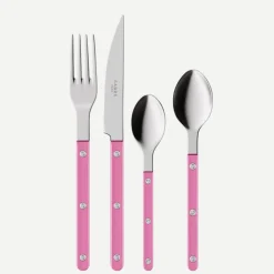 Bestickset, 24 delar, Bistrot Pearly, Pink - Sabre Paris