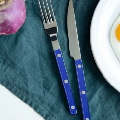 Bestickset, 24 delar, Bistrot Pearly, Lapis blue - Sabre Paris