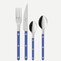 Bestickset, 24 delar, Bistrot Pearly, Lapis blue - Sabre Paris
