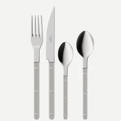 Bestickset, 4 delar, Bistrot Pearly, Grey - Sabre Paris