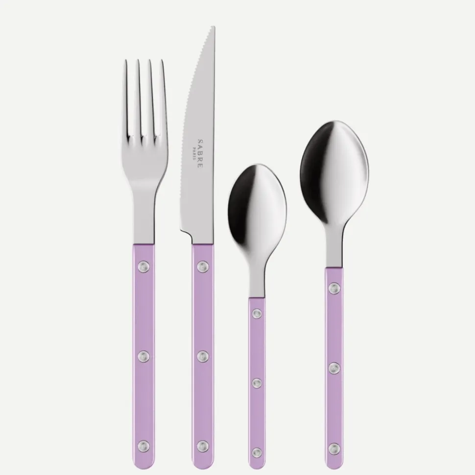 Bestickset, 24 delar, Bistrot Pearly, Lilac - Sabre Paris