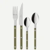 Bestickset, 24 delar, Bistrot Pearly, Olive - Sabre Paris