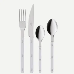 Bestickset, 24 delar, Bistrot Pearly, White - Sabre Paris