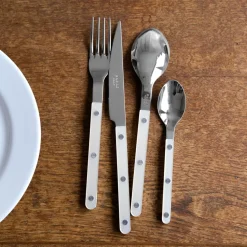 Bestickset, 24 delar, Bistrot Pearly, White - Sabre Paris