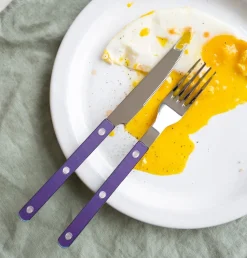 Bestickset, 24 delar, Bistrot Pearly, Purple - Sabre Paris