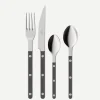 Bestickset, 24 delar, Bistrot Pearly, Dark grey - Sabre Paris