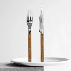 Bestickset, 24 delar, Bistrot Teak - Sabre Paris