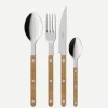 Bestickset, 4 delar, Bistrot Teak - Sabre Paris
