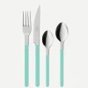 Bestickset, 4 delar, Bistrot, Turquoise - Sabre Paris
