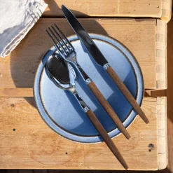 Bestickset, 4 delar, Jonc, Dark Wood- Sabre Paris