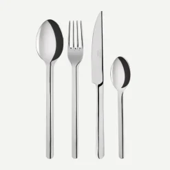Bestickset, 24 delar, Loft, Rostfritt stål- Sabre Paris