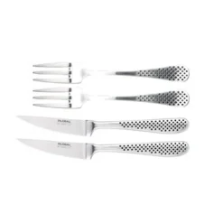 Bestickset GT-102 med 2 gafflar & 2 knivar - Global