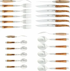 Bestickset 05, Handtag av En, blank, Tradition - Forge de Laguiole
