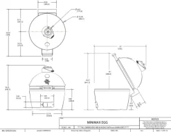 Big Green Egg MiniMax med conveggtor
