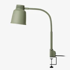 Bänkmonterad Värmelampa LPF, Bordstving, Cement Grey - Stayhot
