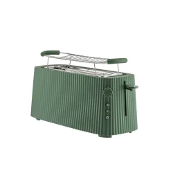 Brödrost, Lång modell, Plissé - Alessi - Grön