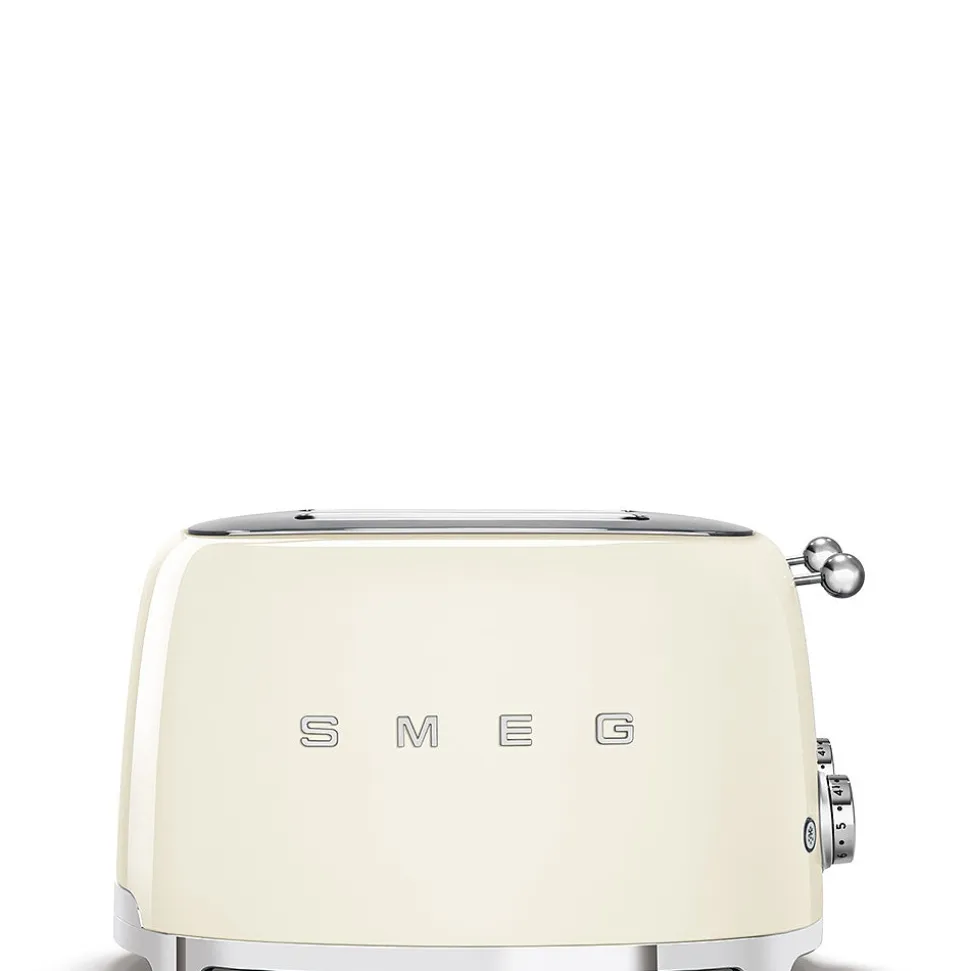 Brödrost, 4 skivor, Creme - Smeg